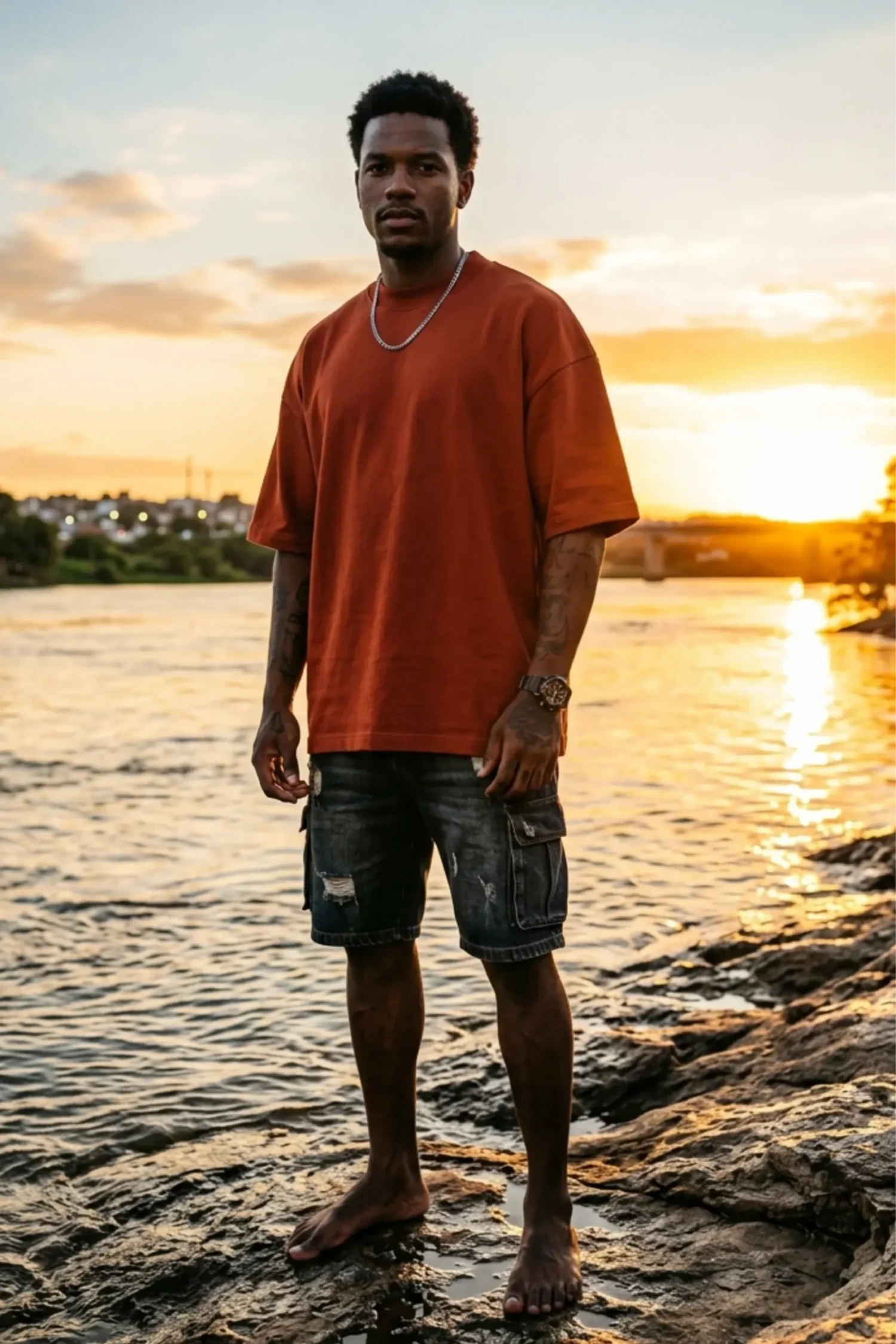 camiseta brio co. essentials – edition 01 - the forge - forjada no vale do são francisco heavyweight cotton.