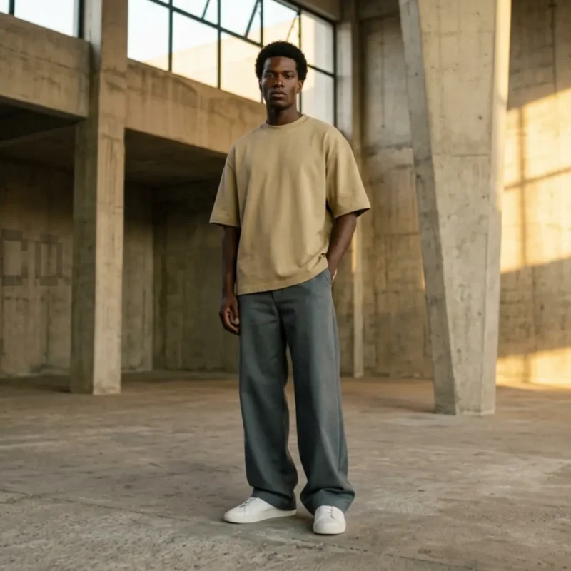 calça wide leg masculina - o guia completo para montar o shape oversized certo. por brio company streetwear by prisma brand