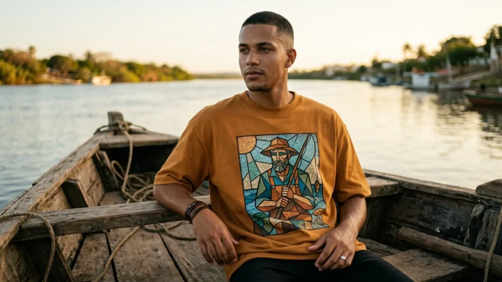 camiseta oversized premium vs. roupa grande - entenda a engenharia por trás do caimento - brio company streetwear