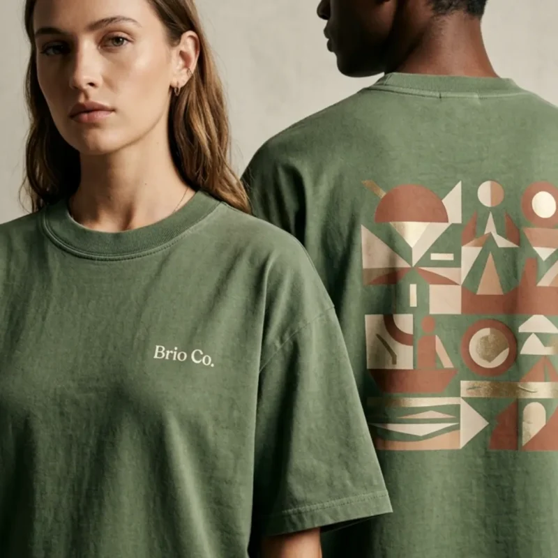 por que a camiseta oversized premium é o novo investimento da moda autoral - brio co. streetwear