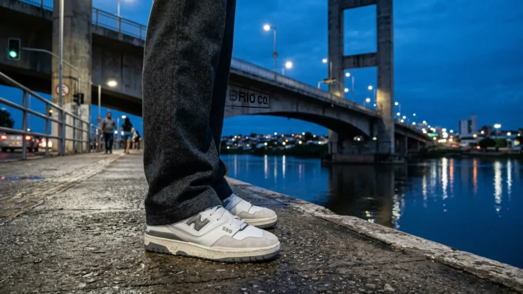 tênis casual retro - a peça que ancora o shape streetwear e nunca sai de moda - galpão brio company streetwear